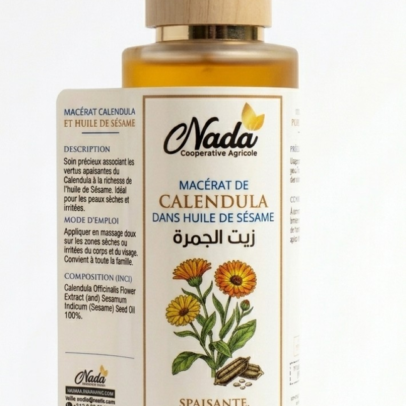 Macerat de Calendula dans Huile de Sesame 100 ml